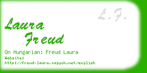 laura freud business card